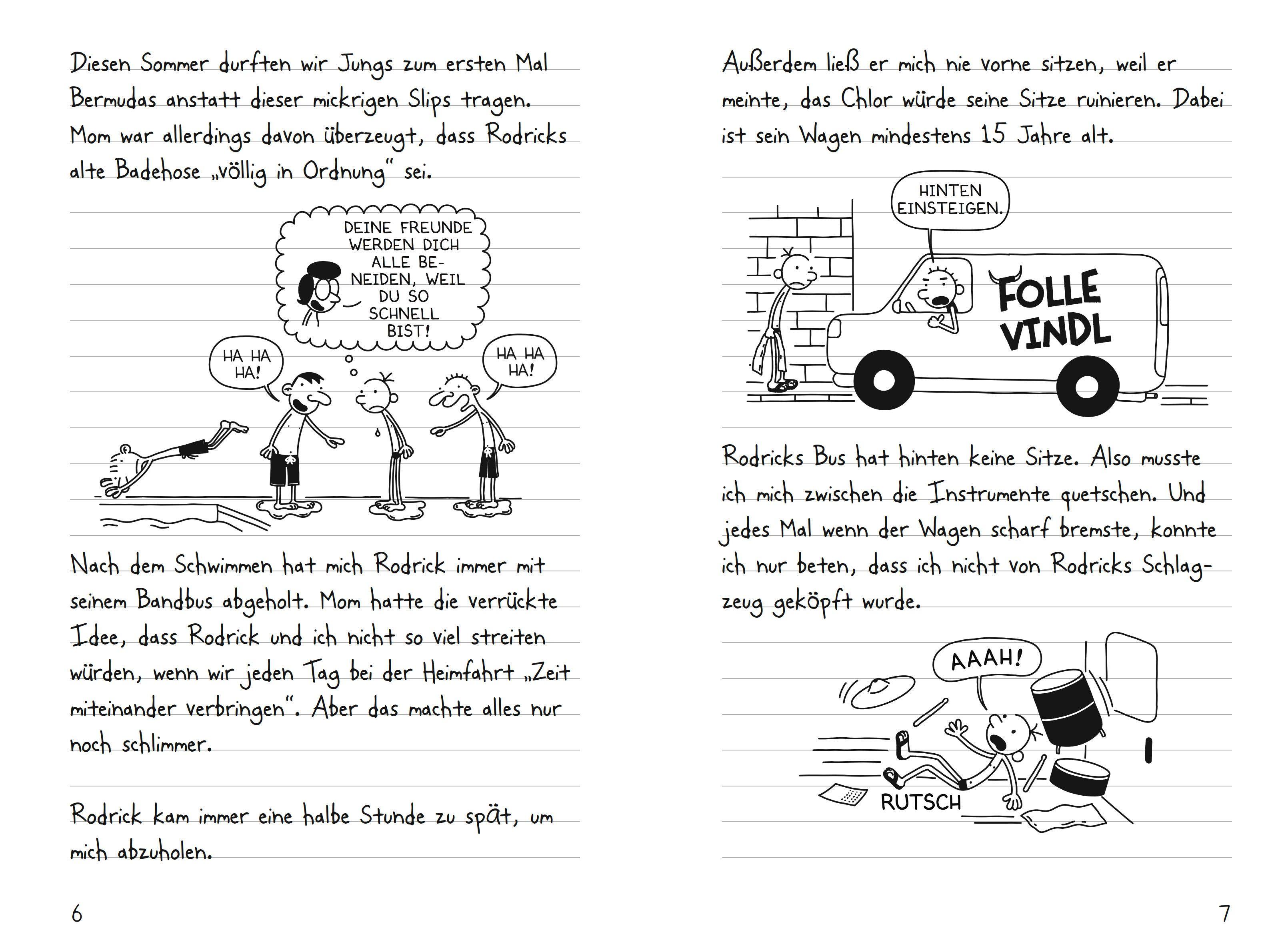 Beispielinhalt (Bild) Gregs Tagebuch 02: Gibt's Probleme?