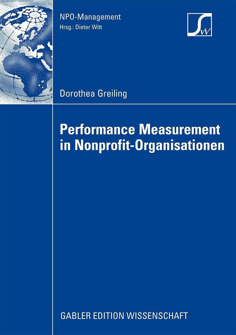 Vorderes Coverbild Performance Measurement in Nonprofit-Organisationen
