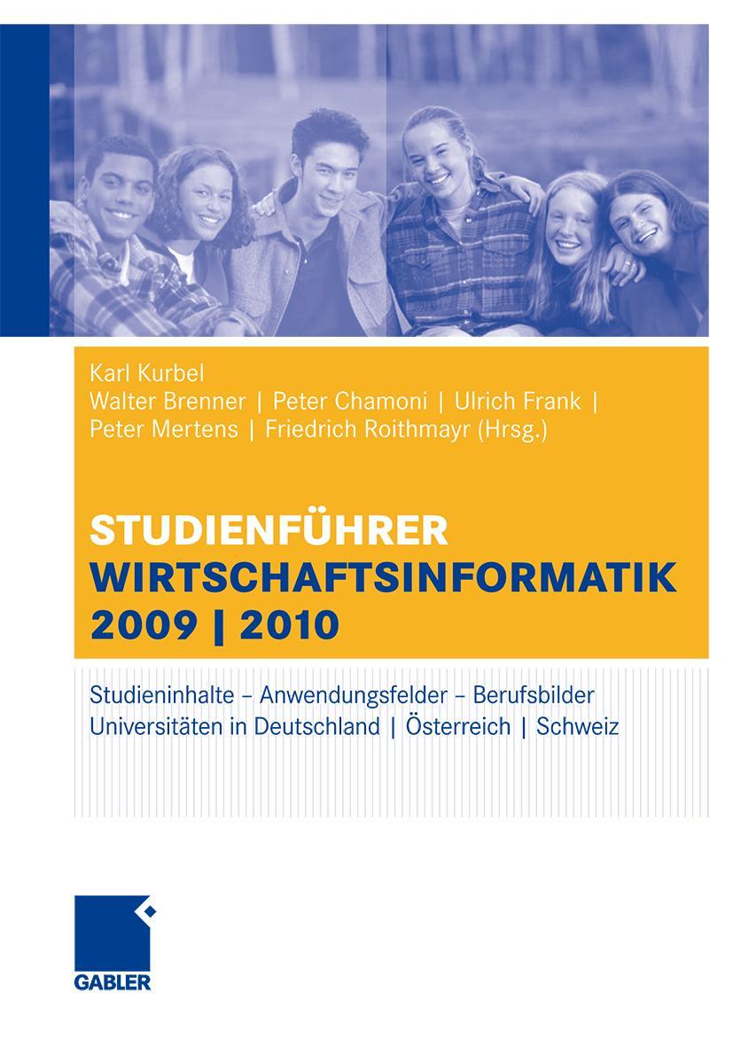 Vorderes Coverbild Studienführer Wirtschaftsinformatik