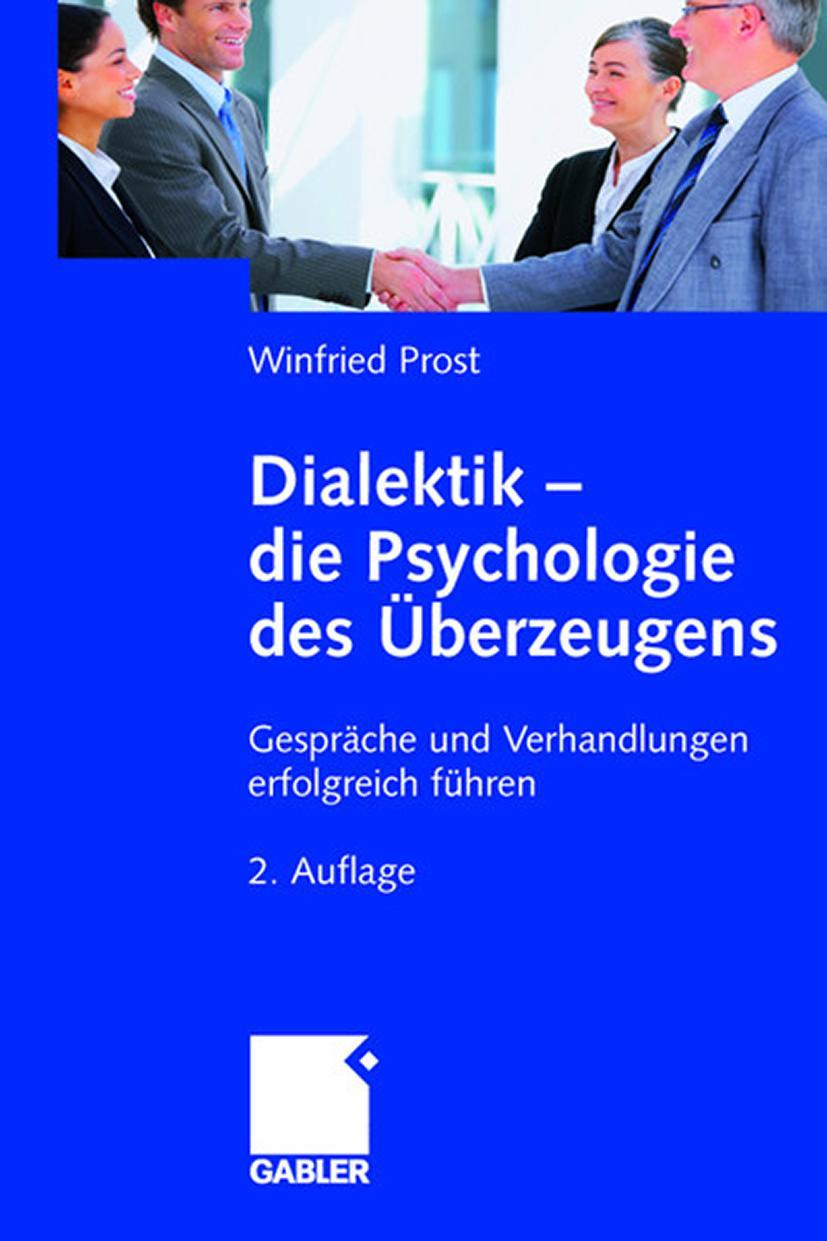 Vorderes Coverbild Dialektik - die Psychologie des Überzeugens