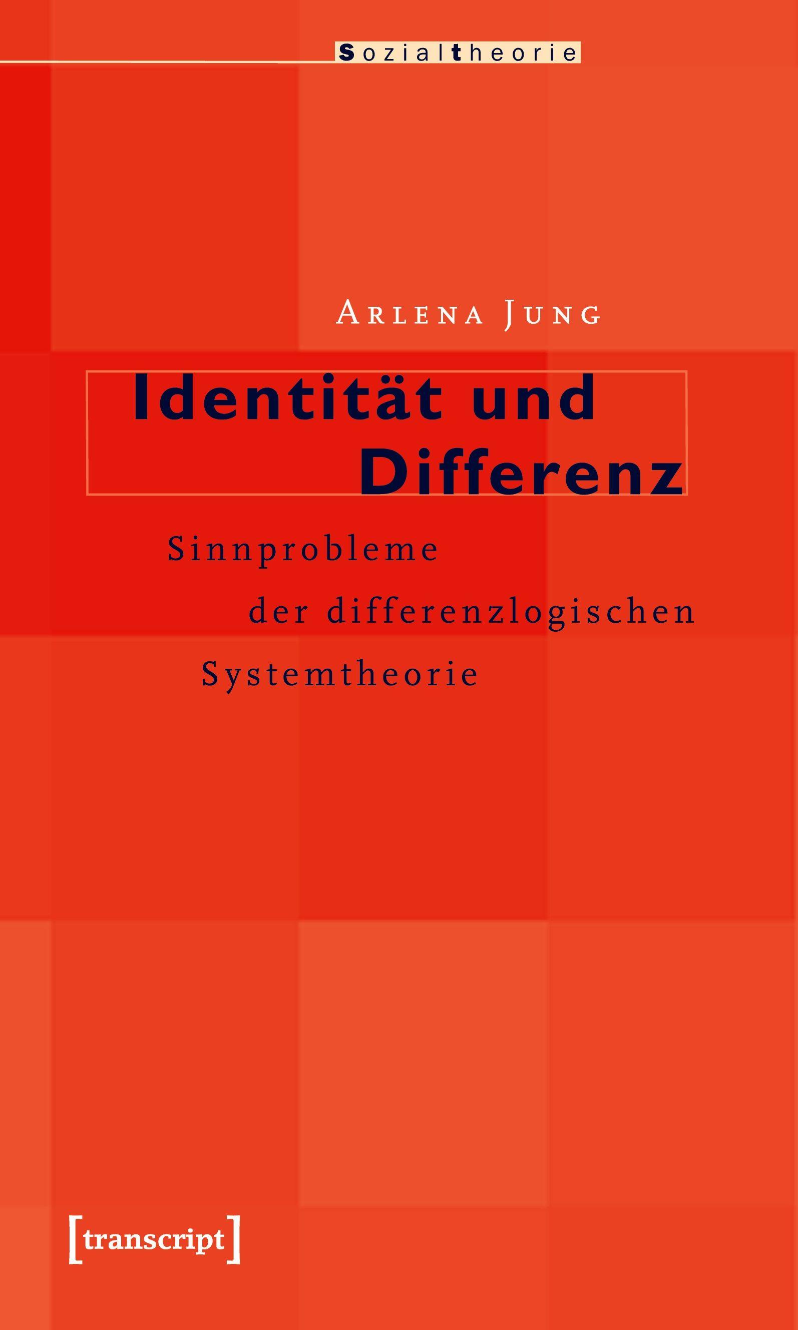 Vorderes Coverbild Identität und Differenz