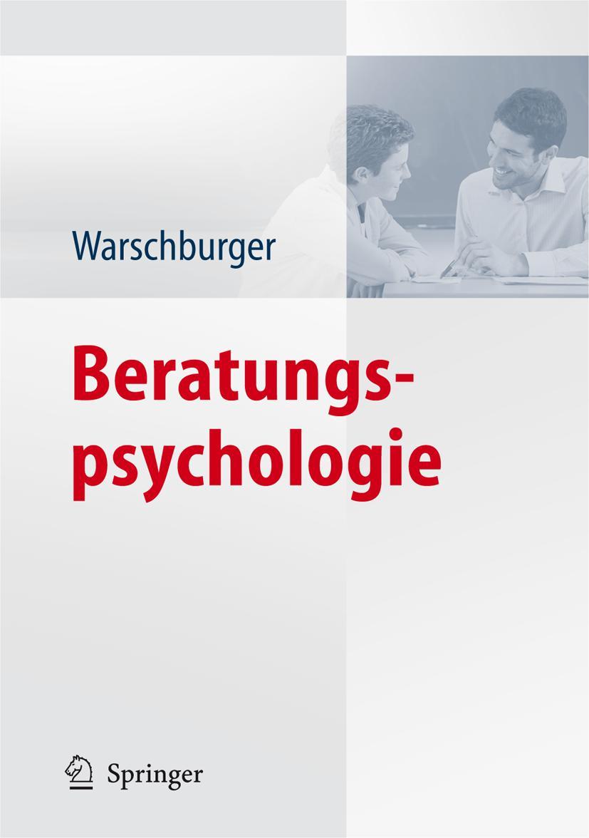 Vorderes Coverbild Beratungspsychologie