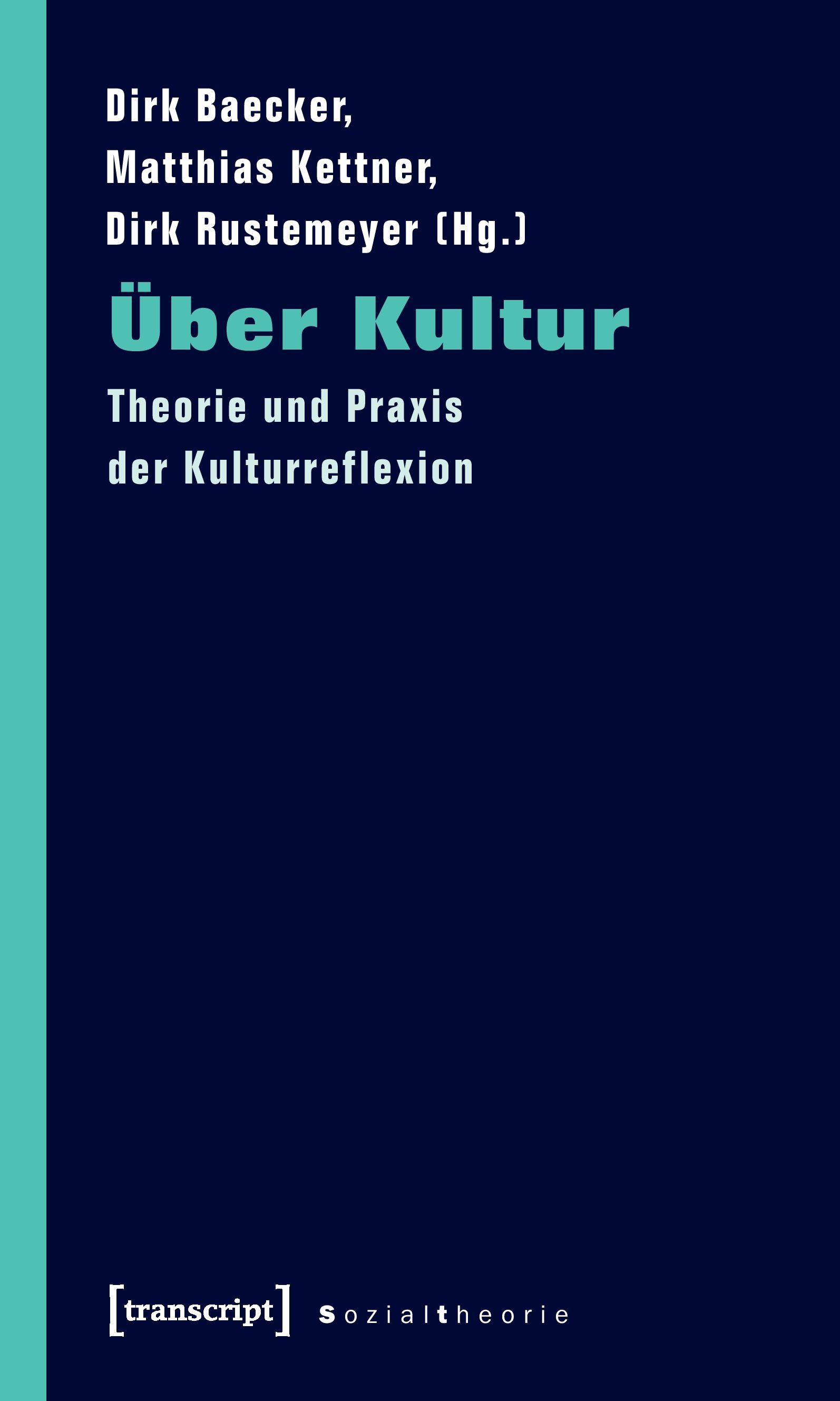 Vorderes Coverbild Über Kultur