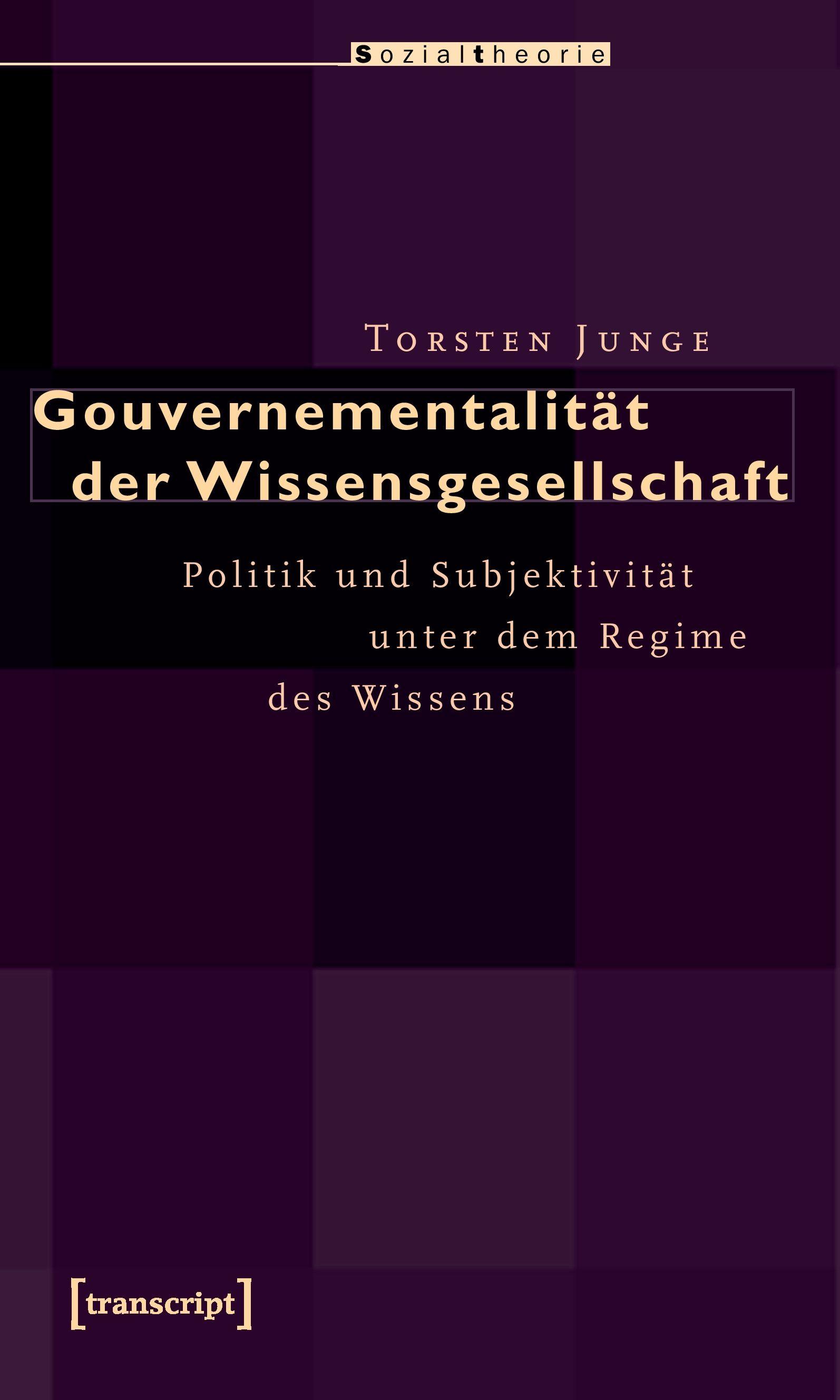 Vorderes Coverbild Gouvernementalität der Wissensgesellschaft