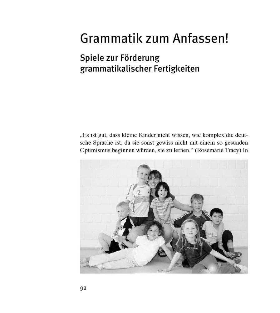 Beispielinhalt (Bild) Sätze rollen - Wörter fliegen