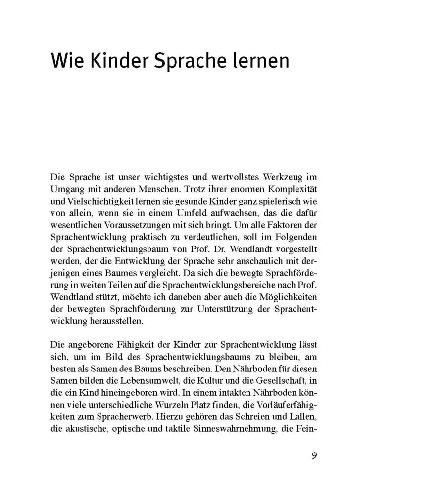 Beispielinhalt (Bild) Sätze rollen - Wörter fliegen