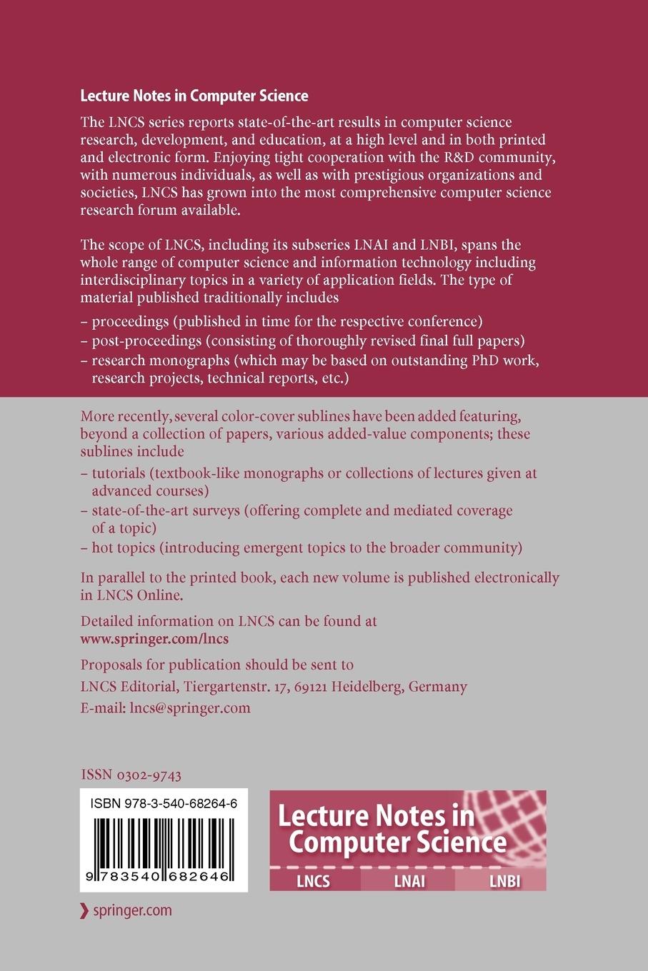 Rückseitencover Coordination Models and Languages