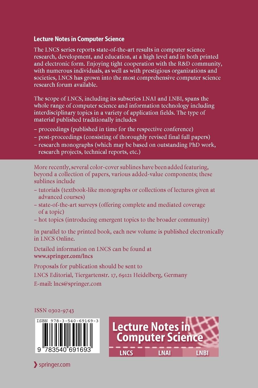 Rückseitencover Distributed Computing in Sensor Systems