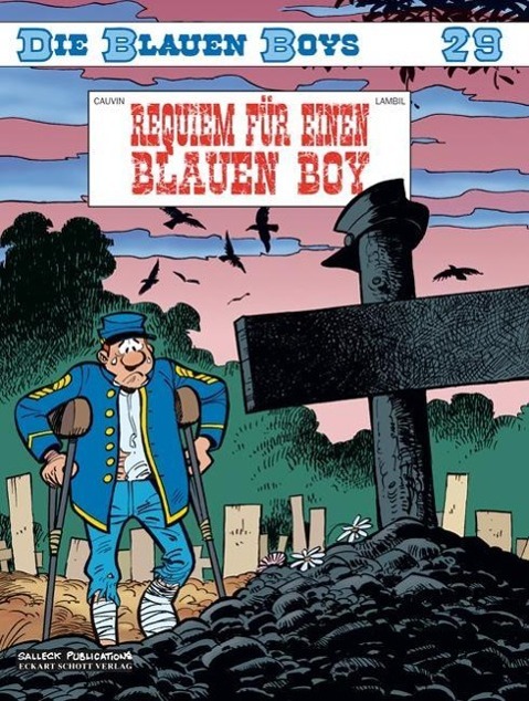 Vorderes Coverbild Die blauen Boys 29. Requiem für einen Blauen Boy