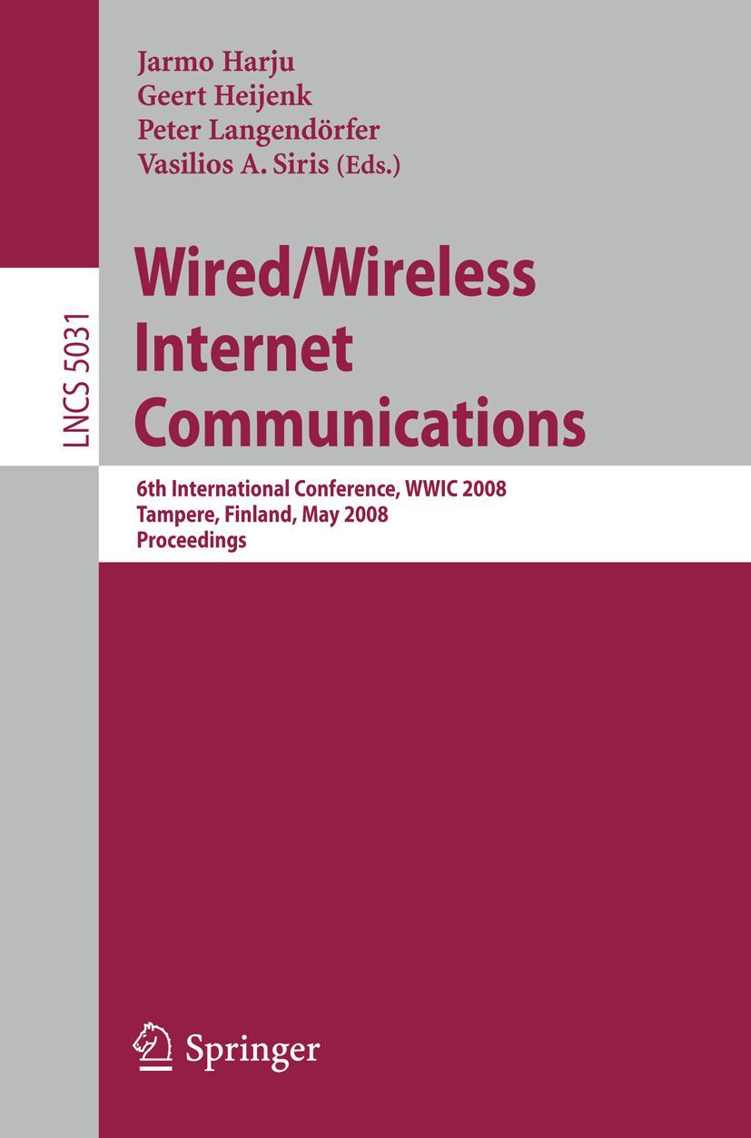 Vorderes Coverbild Wired/Wireless Internet Communications
