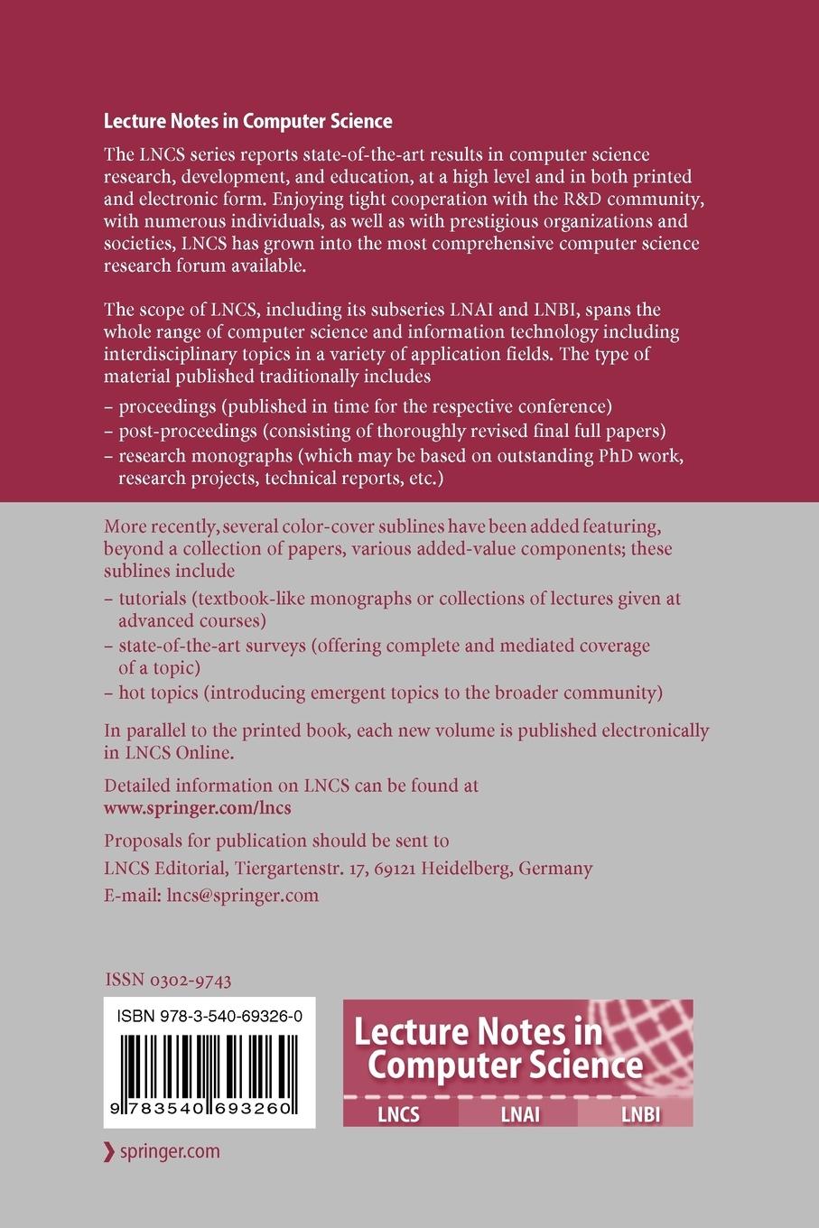 Rückseitencover Structural Information and Communication Complexity