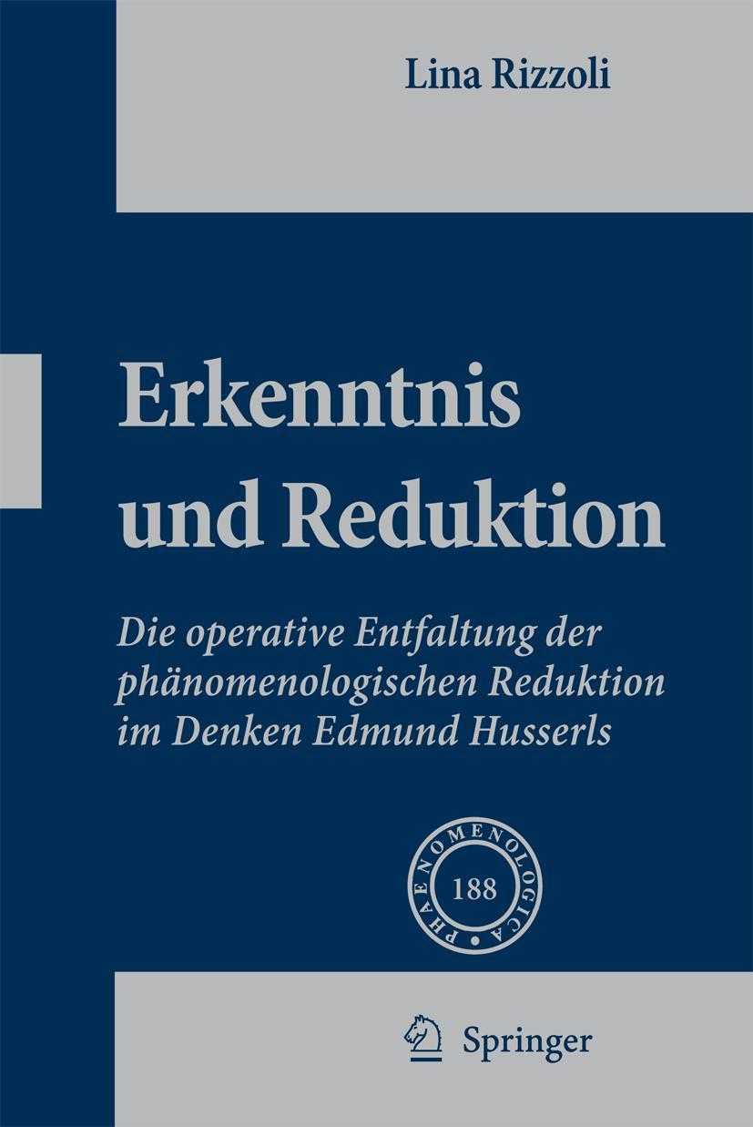 Vorderes Coverbild Erkenntnis und Reduktion