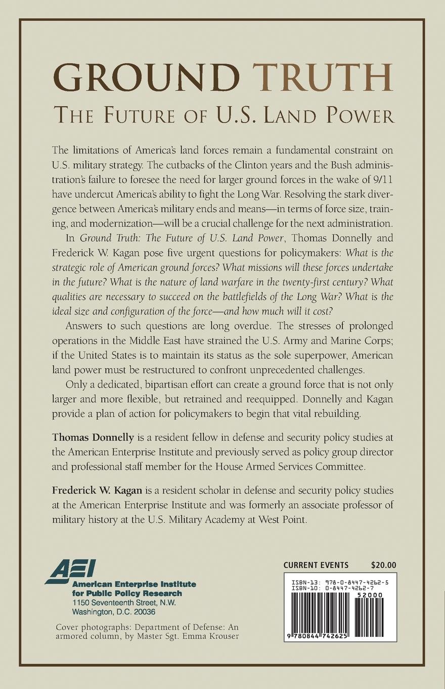 Rückseitencover Ground Truth: The Future of U.S. Land Power