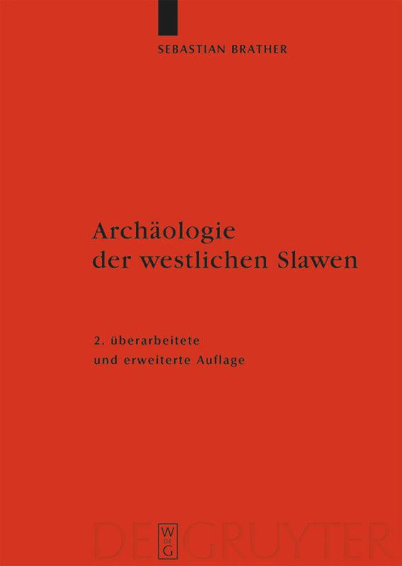 Vorderes Coverbild Archäologie der westlichen Slawen
