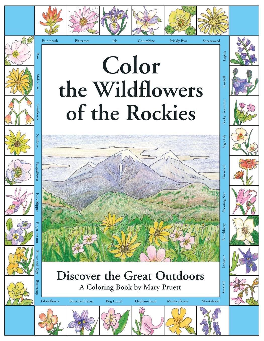 Vorderes Coverbild Color the Wildflowers of the Rockies