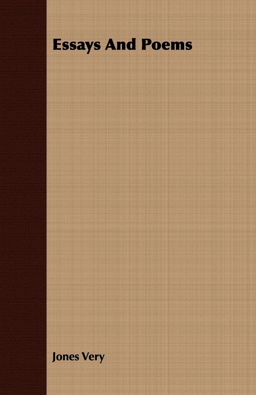 Vorderes Coverbild Essays And Poems