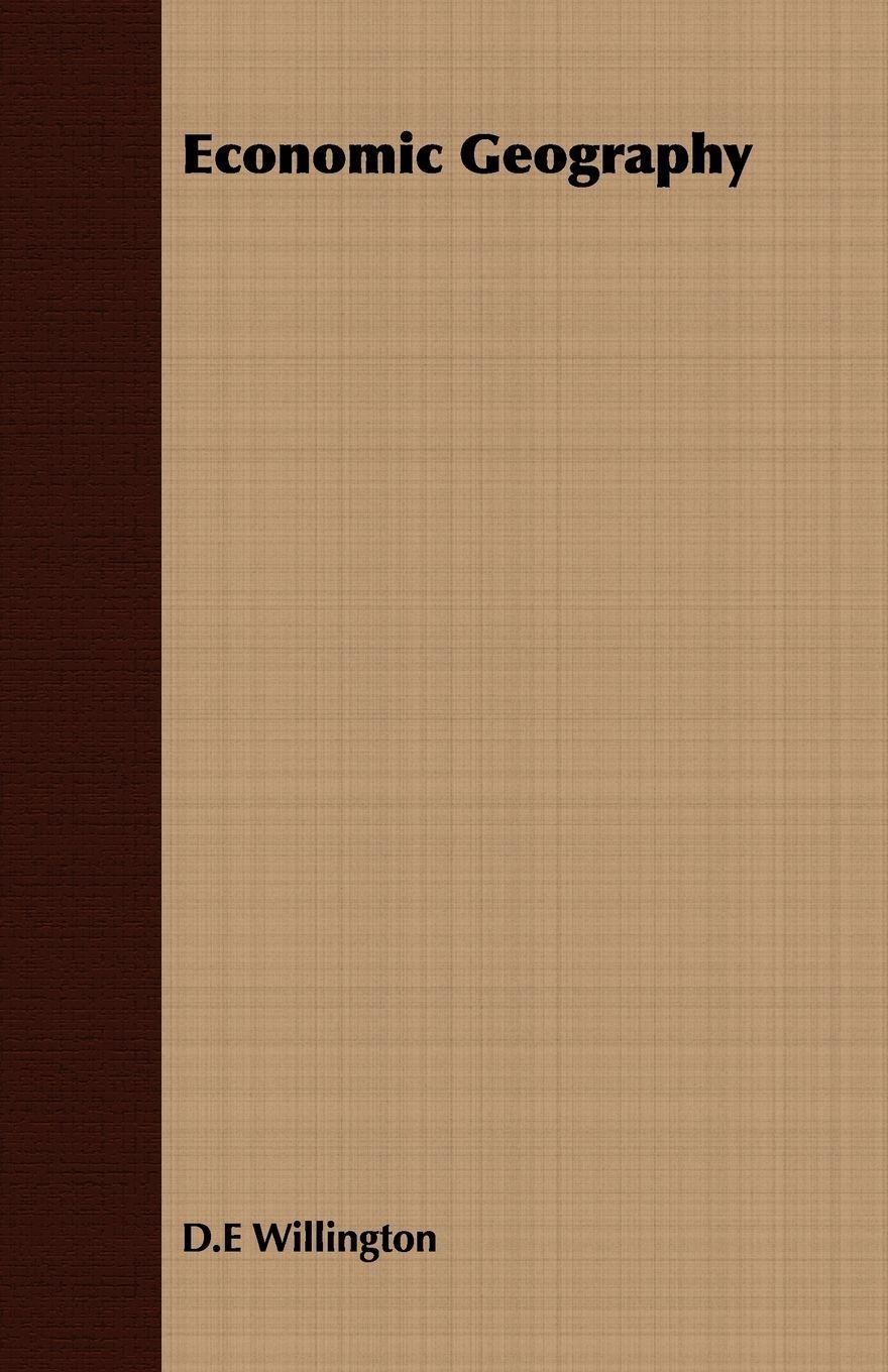 Vorderes Coverbild Economic Geography