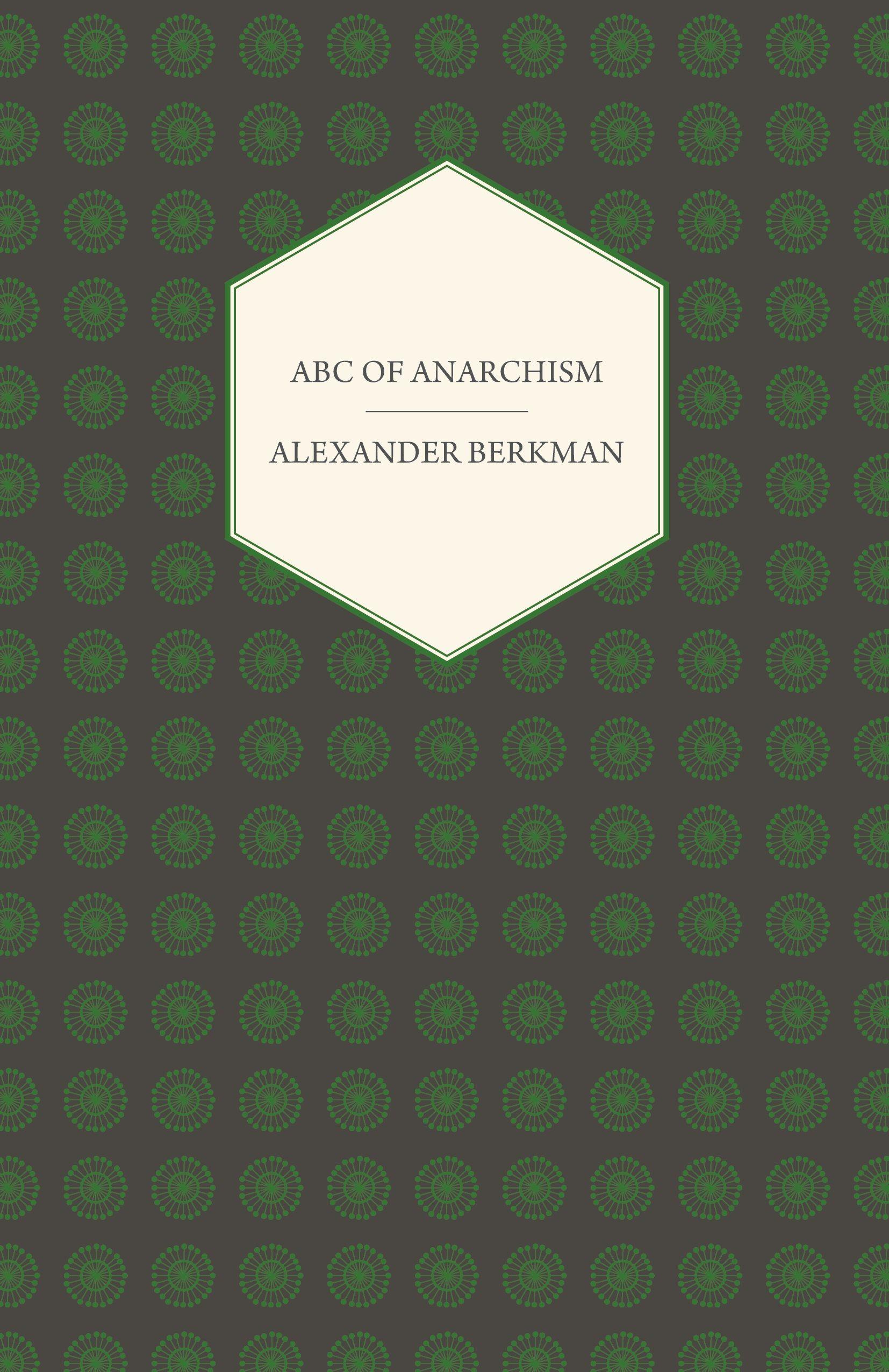 Vorderes Coverbild ABC of Anarchism