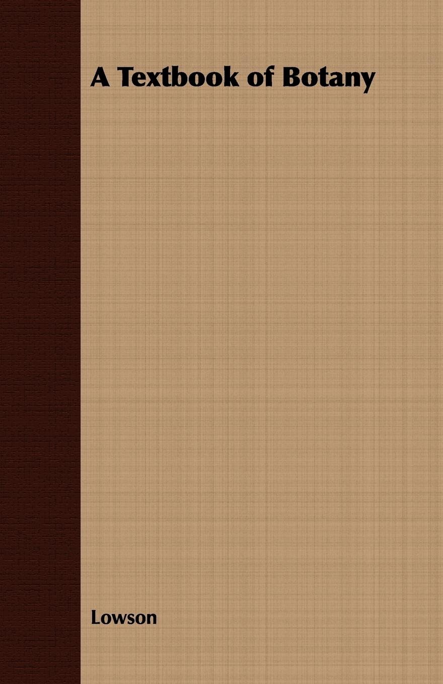 Vorderes Coverbild A Textbook of Botany