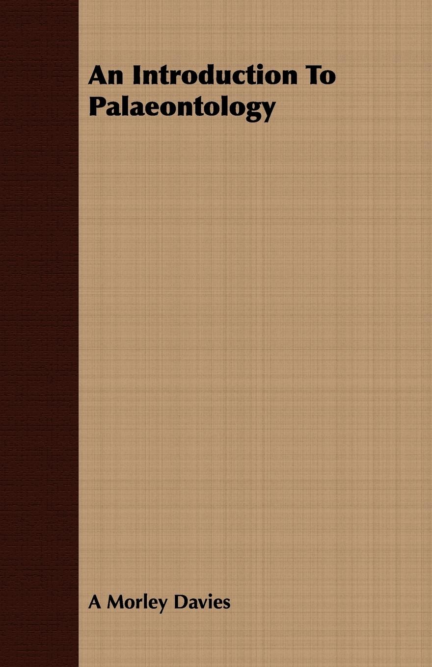 Vorderes Coverbild An Introduction To Palaeontology
