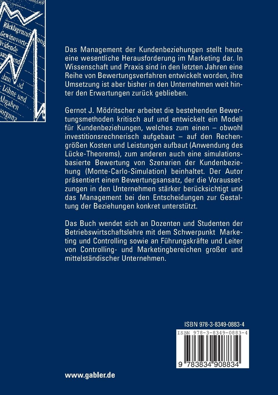 Rückseitencover Customer Value Controlling