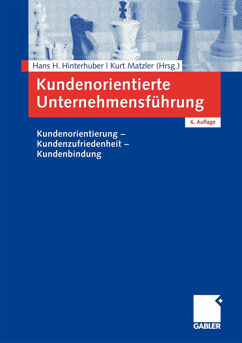 Vorderes Coverbild Kundenorientierte Unternehmensführung
