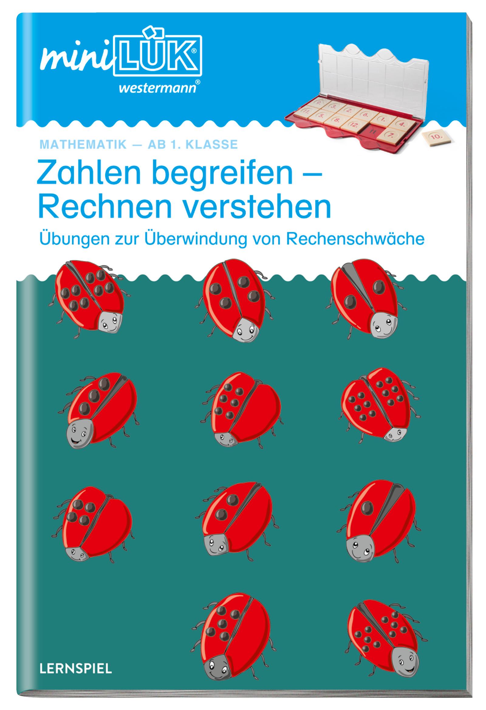 Vorderes Coverbild Mini LÜK. Mathekompetenz 2. Kl. 1x1