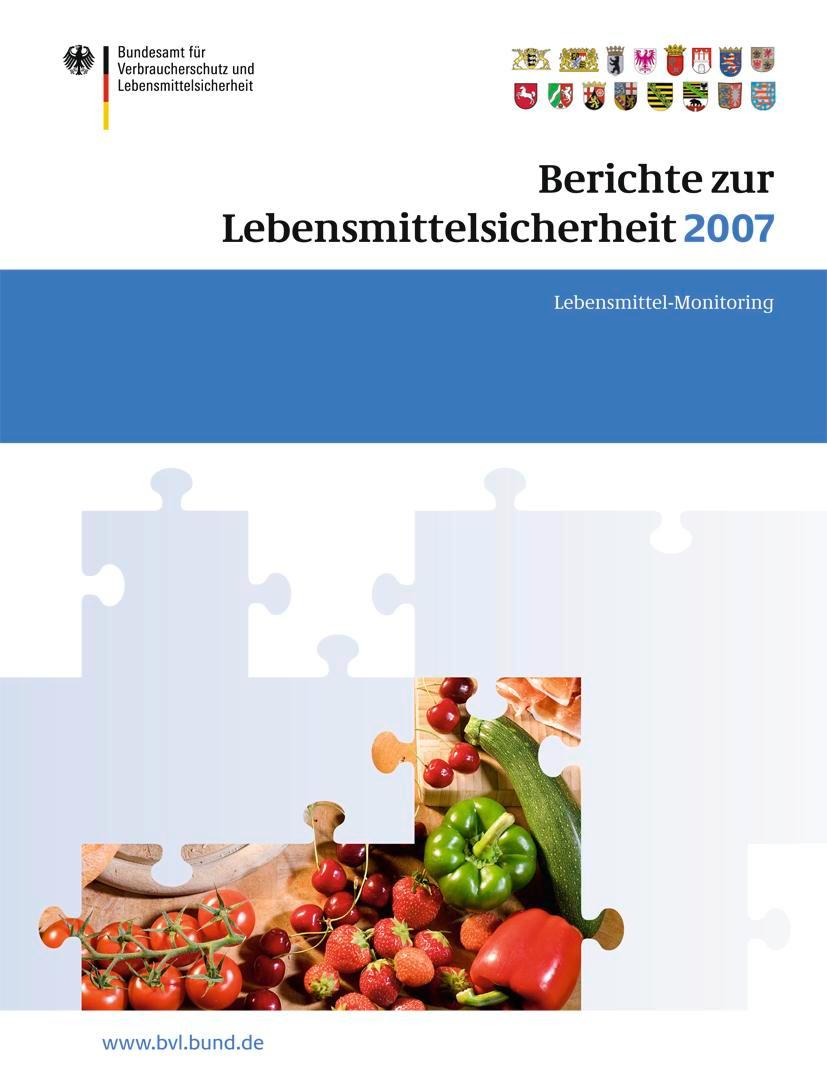 Vorderes Coverbild Berichte zur Lebensmittelsicherheit 2007