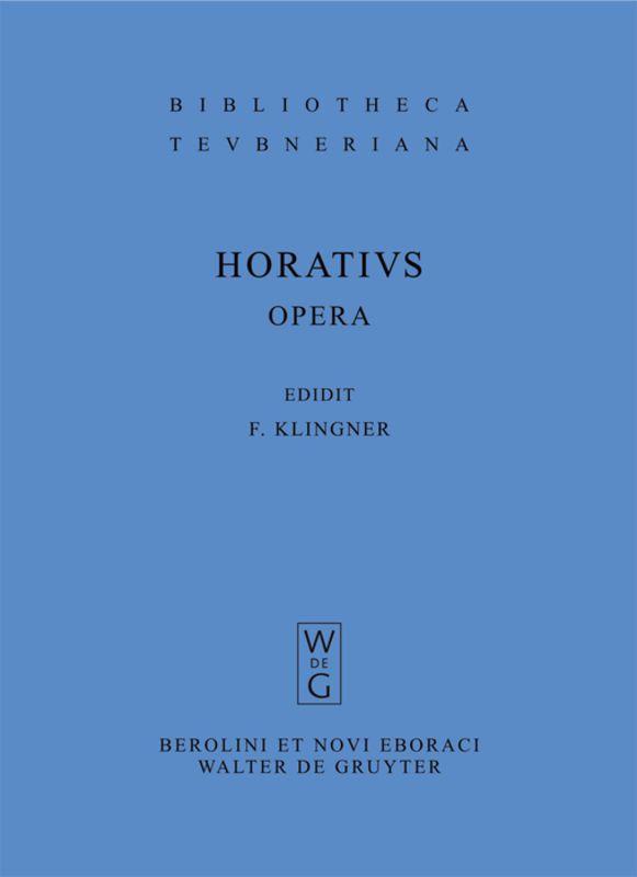 Vorderes Coverbild Opera
