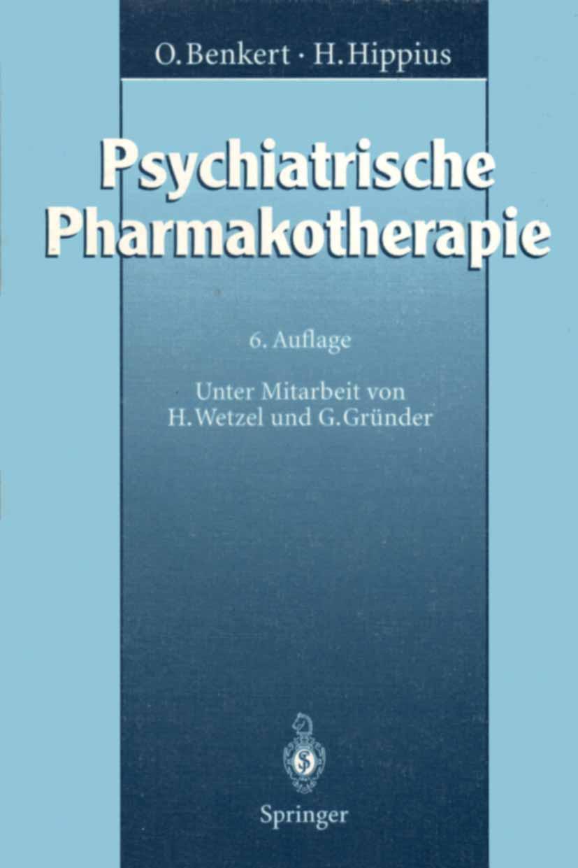 Vorderes Coverbild Psychiatrische Pharmakotherapie