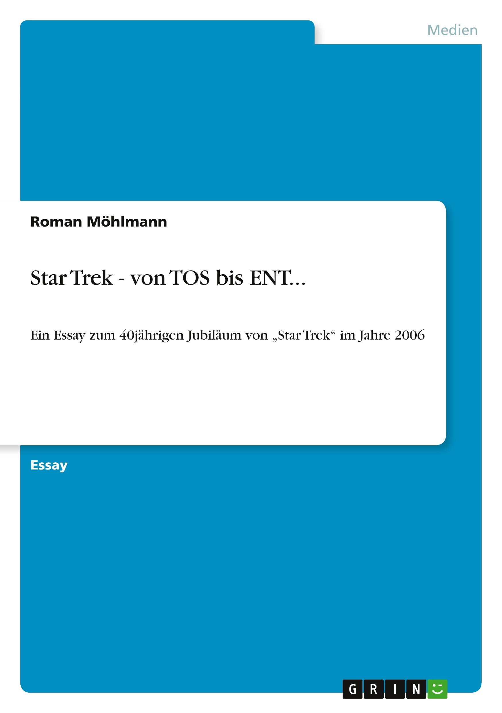 Vorderes Coverbild Star Trek - von TOS bis ENT...