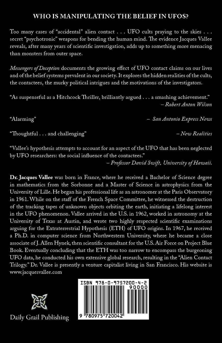 Rückseitencover Messengers of Deception