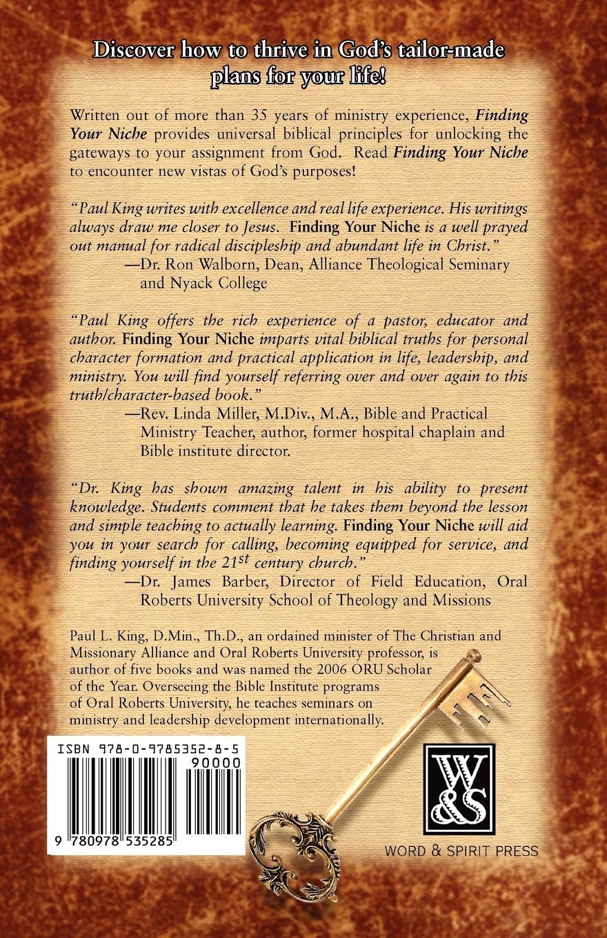 Rückseitencover Finding Your Niche