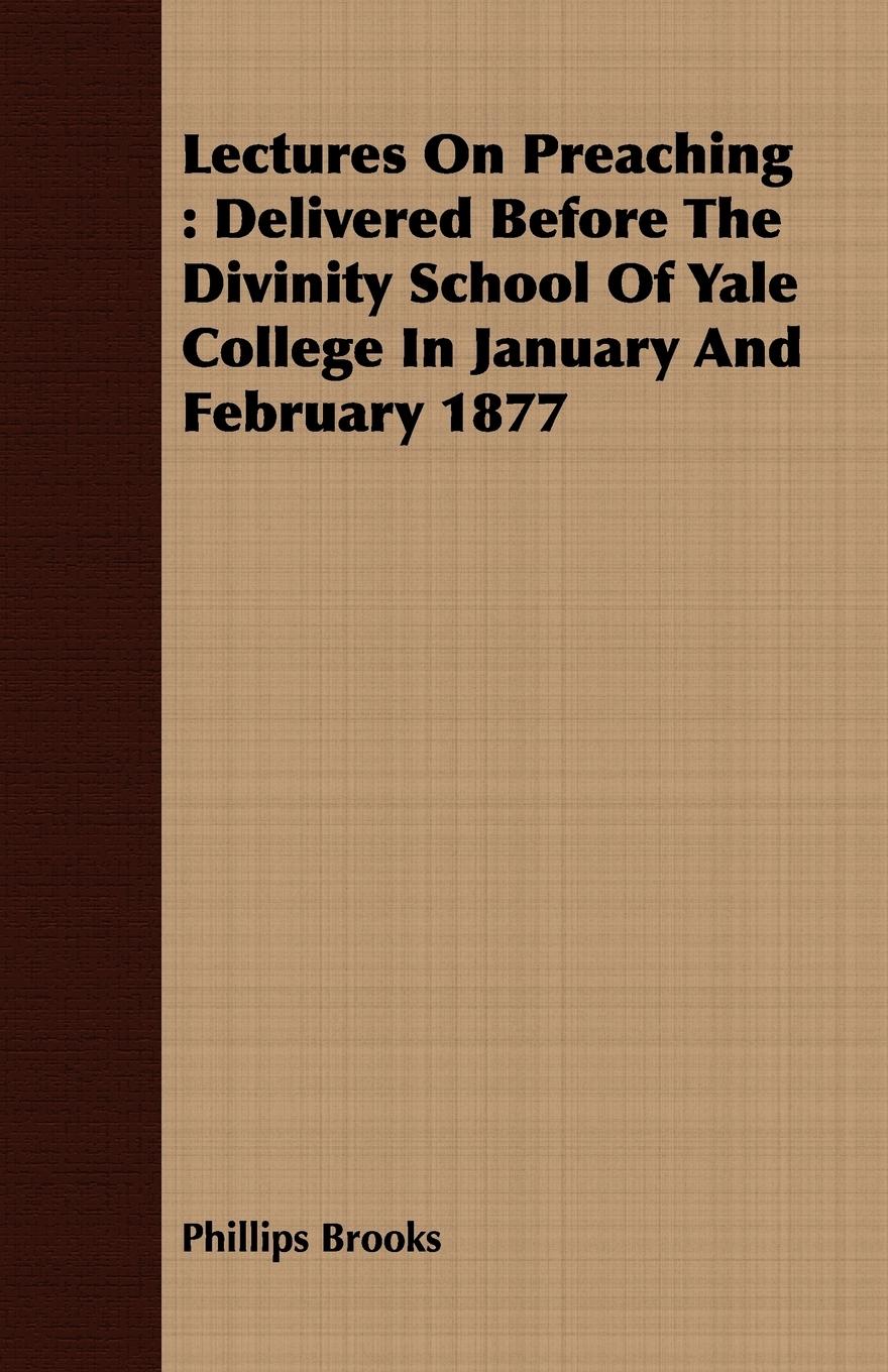 Vorderes Coverbild Lectures On Preaching