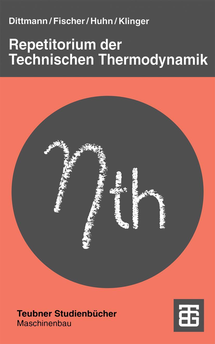 Vorderes Coverbild Repetitorium der Technischen Thermodynamik
