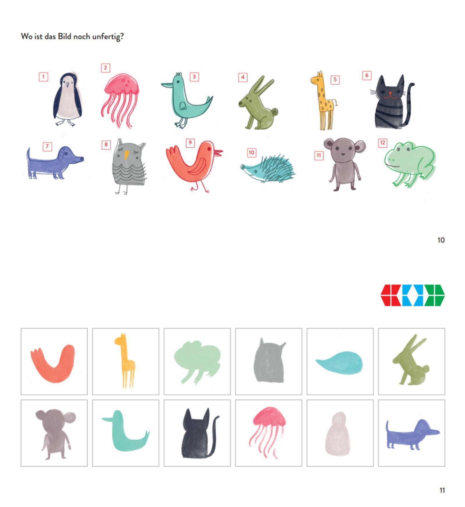 Beispielinhalt (Bild) miniLÜK-Set Vorschultraining