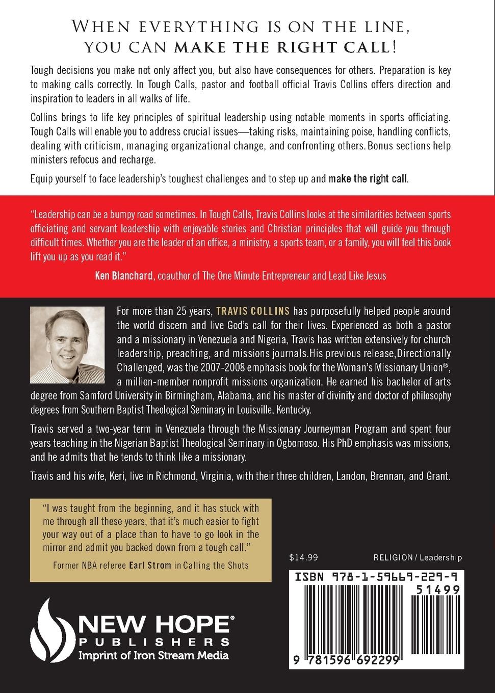 Rückseitencover Tough Calls