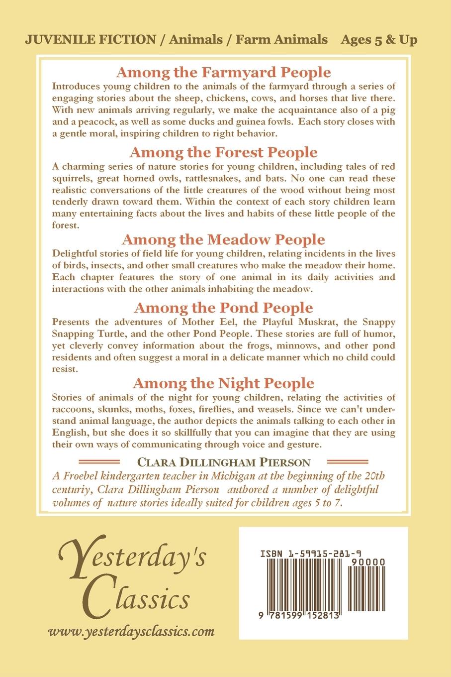 Rückseitencover Among the Farmyard People (Yesterday's Classics)