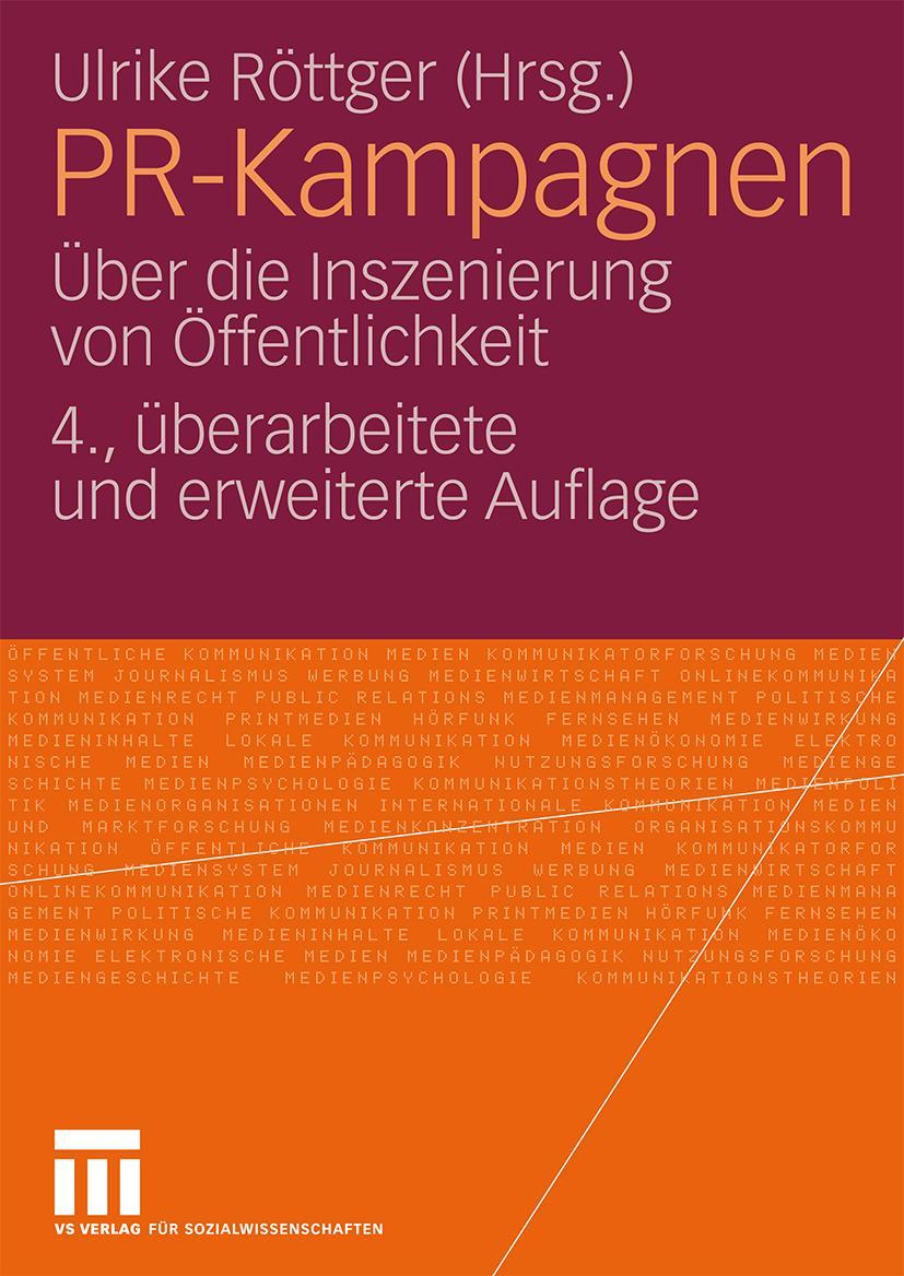Vorderes Coverbild PR-Kampagnen