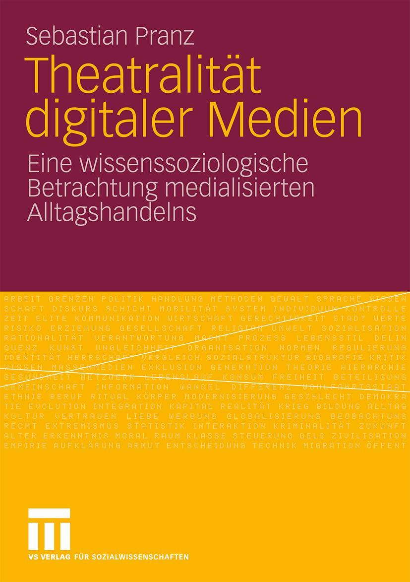 Vorderes Coverbild Theatralität digitaler Medien