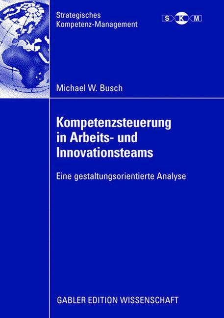 Vorderes Coverbild Kompetenzsteuerung in Arbeits- und Innovationsteams