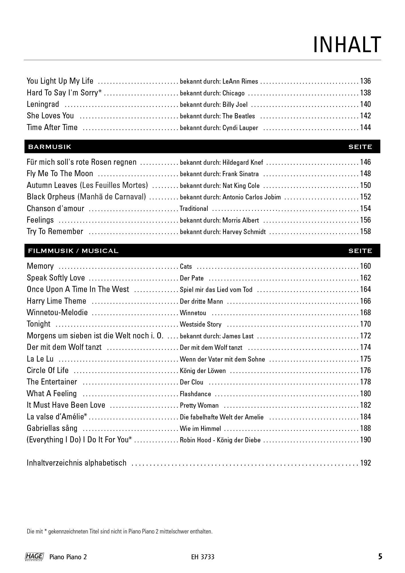 Beispielinhalt (Bild) Piano Piano 2