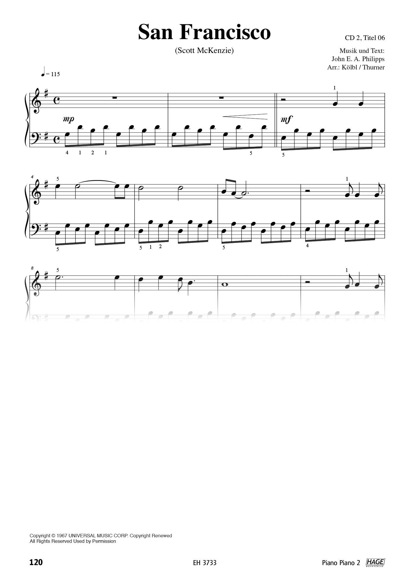 Beispielinhalt (Bild) Piano Piano 2