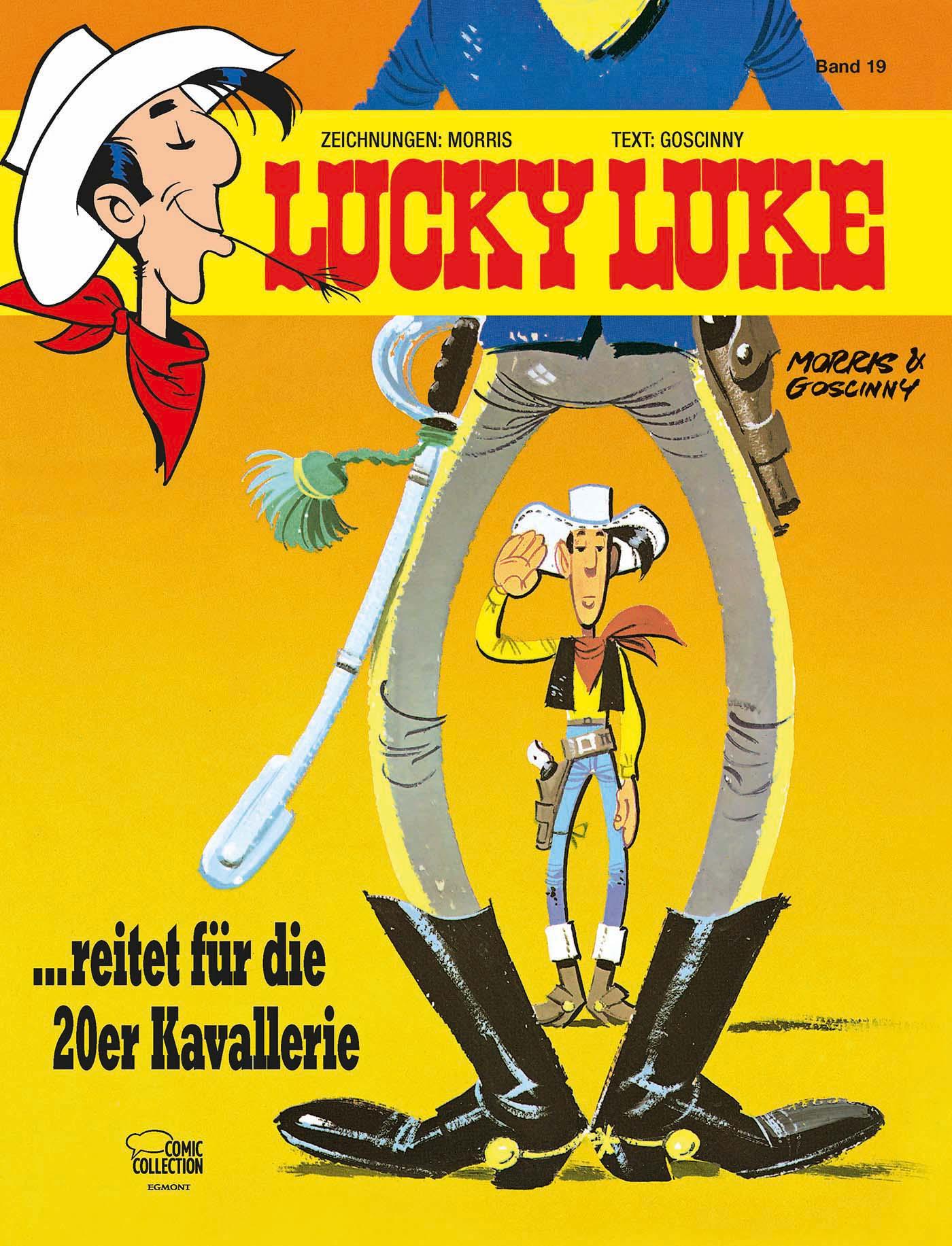Vorderes Coverbild Lucky Luke 19 - reitet für die 20er Kavallerie