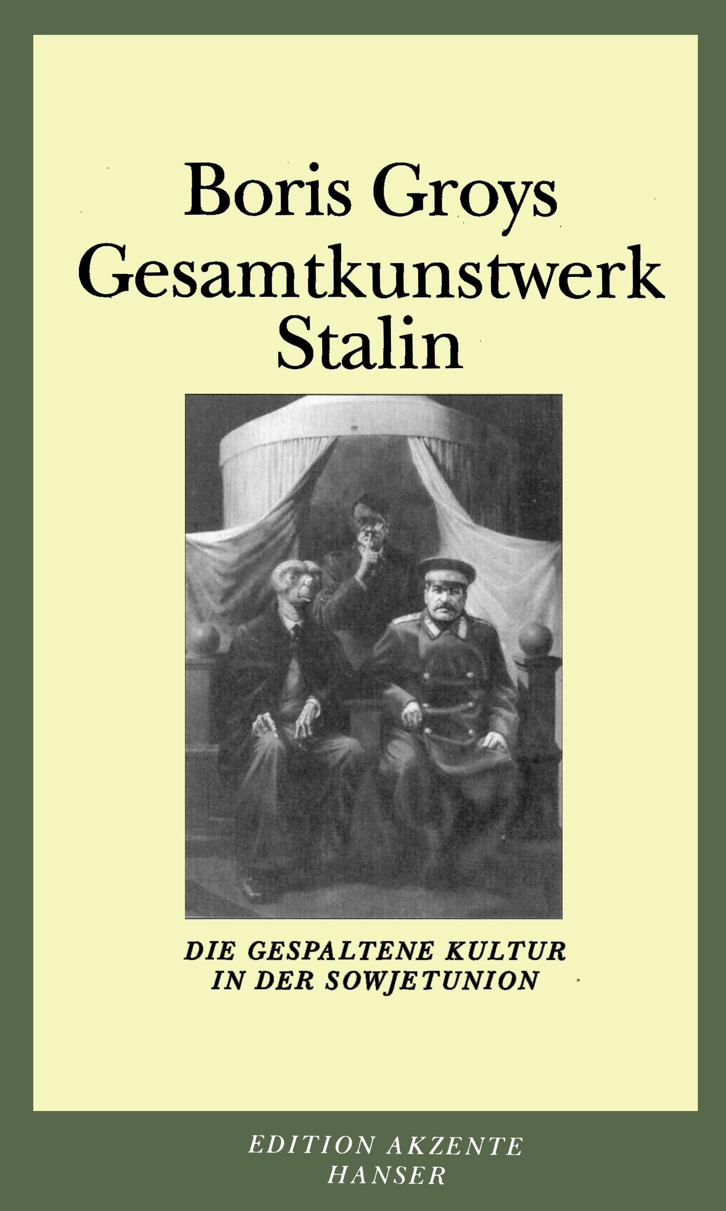 Vorderes Coverbild Gesamtkunstwerk Stalin