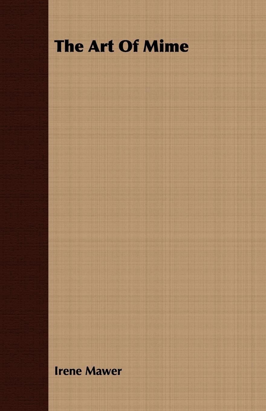 Vorderes Coverbild The Art Of Mime