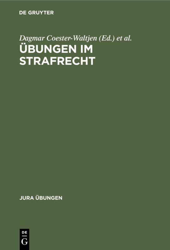 Vorderes Coverbild Übungen im Strafrecht