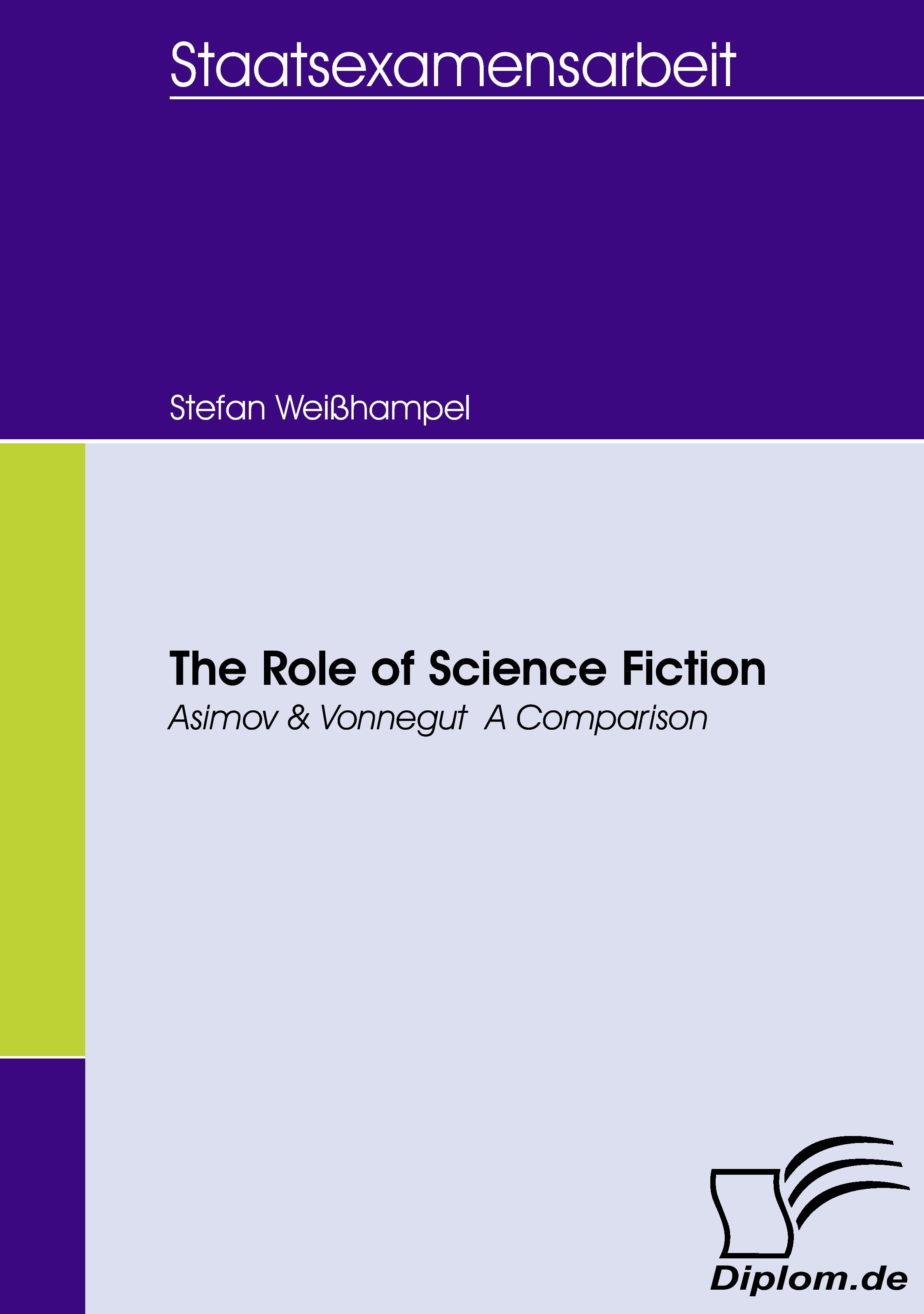 Vorderes Coverbild The Role of Science Fiction
