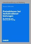 Vorderes Coverbild Preisaktionen bei Verkehrsdienstleistungen