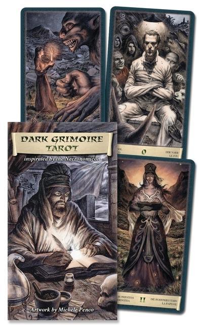 Vorderes Coverbild Dark Grimoire Tarot